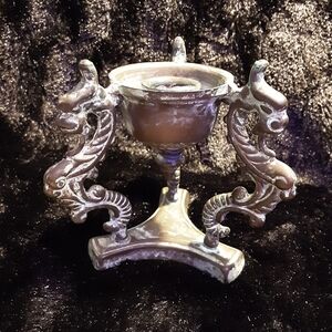 Beautiful brass candle holder